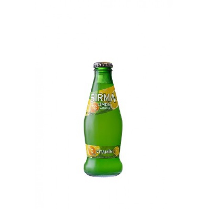 Sırma Soda C-Plus Limon Aromalı Cam Şişe 200 ml 6 Adet